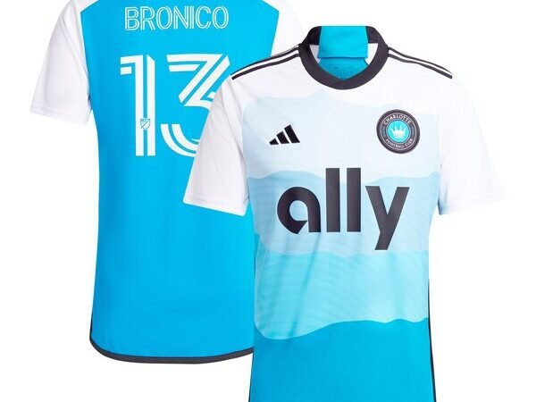 Brandt Bronico Charlotte FC adidas 2024 The Carolina Kit: Explore Replica Player Jersey - Blue