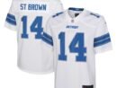 Amon-Ra St. Brown Detroit Lions Nike Youth Player Game Jersey - White