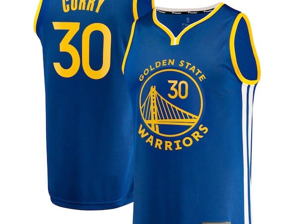 Stephen Curry Golden State Warriors Youth Fast Break Replica Jersey - Icon Edition - Royal
