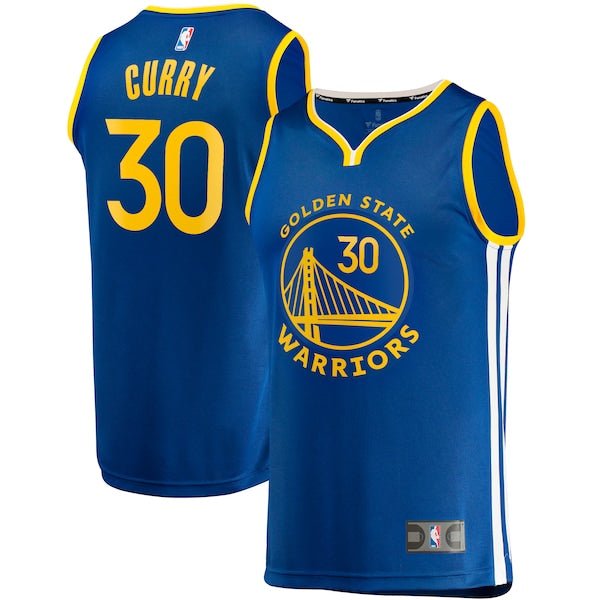 Stephen Curry Golden State Warriors Youth Fast Break Replica Jersey - Icon Edition - Royal