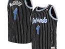 Tracy McGrady Orlando Magic 2003/04 Big & Tall Hardwood Classics Swingman Jersey - Black/Blue