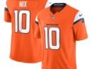 Bo Nix Denver Broncos Nike Vapor F.U.S.E. Limited Jersey - Orange
