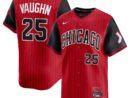 Andrew Vaughn Chicago White Sox Nike 2025 City Connect Limited Player Jersey - Red/Black