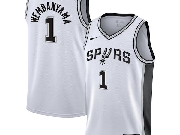 Victor Wembanyama San Antonio Spurs Nike Youth Swingman Jersey - Association Edition - White
