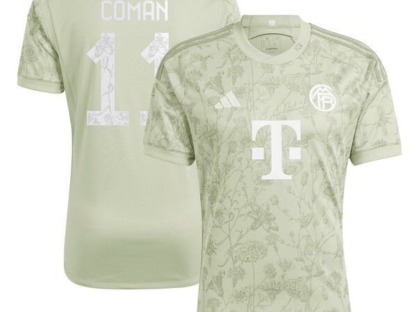 Kingsley Coman Bayern Munich adidas 2023/24 Oktoberfest Replica Player Jersey - Green