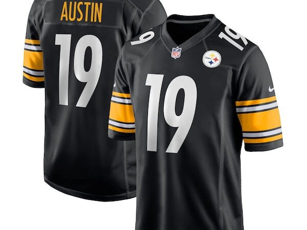 Calvin Austin III Pittsburgh Steelers Nike Game Player Jersey - Black