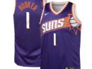 Devin Booker Phoenix Suns Nike Youth Swingman Jersey - Icon Edition - Purple