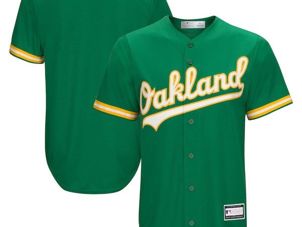 Oakland Athletics Big & Tall Replica Team Jersey - Kelly Green