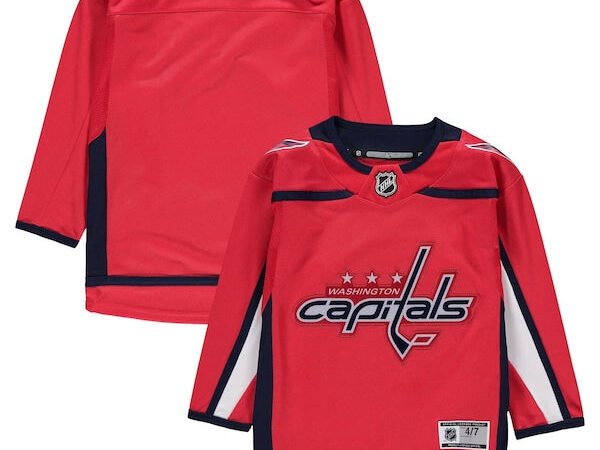 Washington Capitals Preschool Home Team Premier Jersey - Red