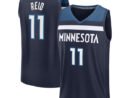 Naz Reid Minnesota Timberwolves  Fast Break Replica Player Jersey - Icon Edition - Navy