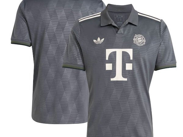 Bayern Munich adidas 2024/25 Wiesn Replica Jersey - Gray