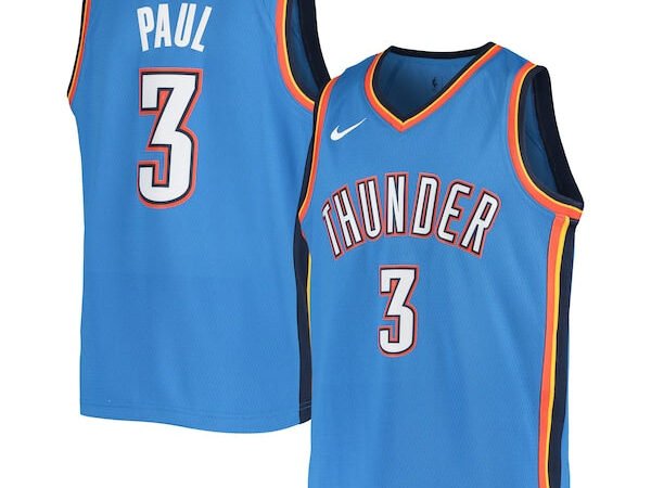 Chris Paul Oklahoma City Thunder Nike Youth Team Swingman Jersey - Blue