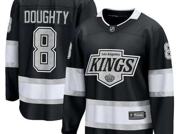 Drew Doughty Los Angeles Kings  Home Premier Breakaway Player Jersey - Black