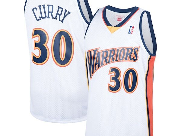 Stephen Curry Golden State Warriors Hardwood Classics Swingman Jersey - White