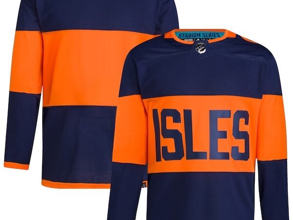 New York Islanders adidas 2024 NHL Stadium Series Primegreen Authentic Jersey – Navy