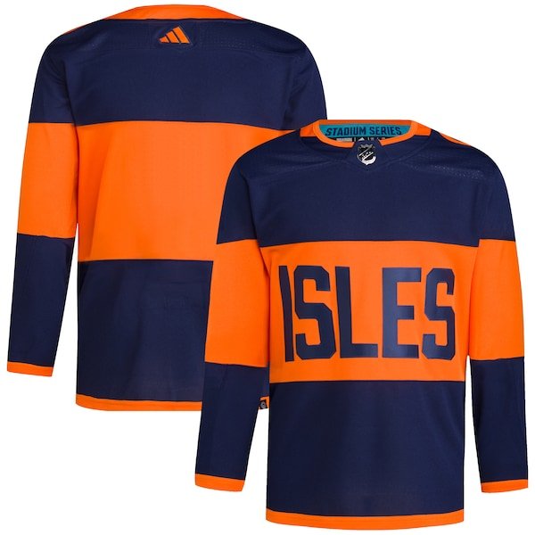 New York Islanders adidas 2024 NHL Stadium Series Primegreen Authentic Jersey – Navy