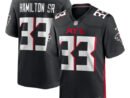 Antonio Hamilton Sr. Atlanta Falcons Nike Team Game Jersey -  Black