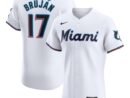 Vidal Brujan Miami Marlins Nike Home Elite Player Jersey - White