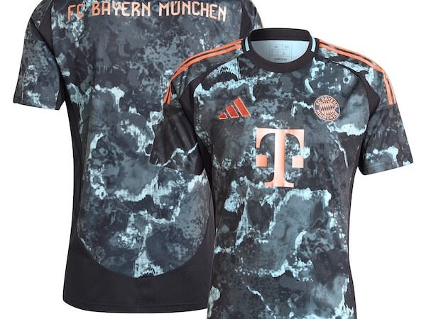 Bayern Munich adidas 2024/25 Away Replica Jersey - Black