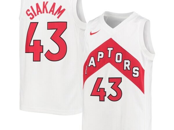 Pascal Siakam Toronto Raptors Nike Youth Swingman Jersey - Association Edition - White/Red