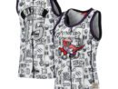 Vince Carter Toronto Raptors Women's 1998 Doodle Swingman Jersey - White