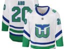 Sebastian Aho Carolina Hurricanes Youth Whalers Replica Jersey - White