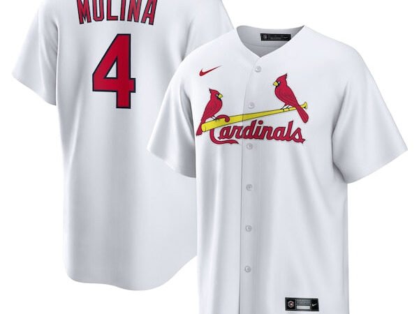 Yadier Molina St. Louis Cardinals Nike Home Replica Player Name Jersey - White