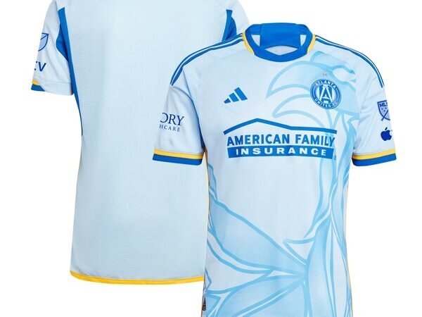 Atlanta United FC adidas 2024 The Resurgens Kit Authentic Jersey - Light Blue