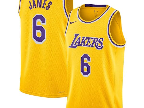 LeBron James Los Angeles Lakers Nike Unisex Swingman Jersey - Icon Edition - Gold