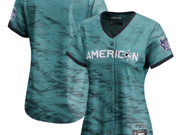 American League Nike Women's 2023 MLB All-Star Game Limited Jersey - Teal
