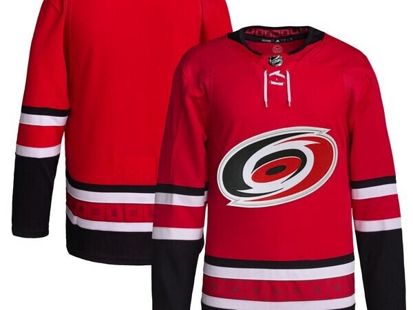 Carolina Hurricanes adidas Alternate Primegreen Authentic Jersey - Red