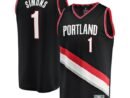 Anfernee Simons Portland Trail Blazers  Youth Fast Break Player Jersey - Icon Edition - Black