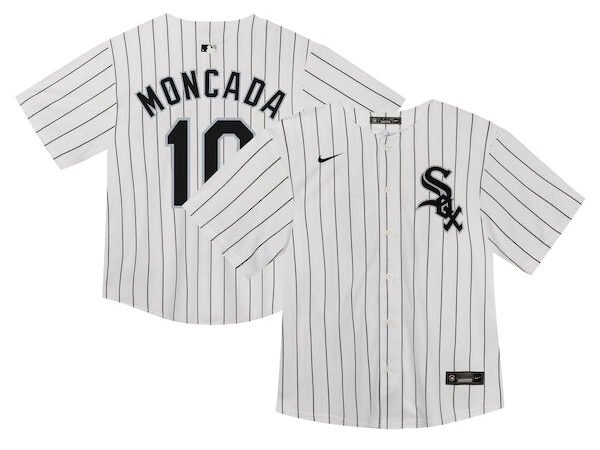 Yoan Moncada Chicago White Sox Nike Toddler Home Game Jersey - White
