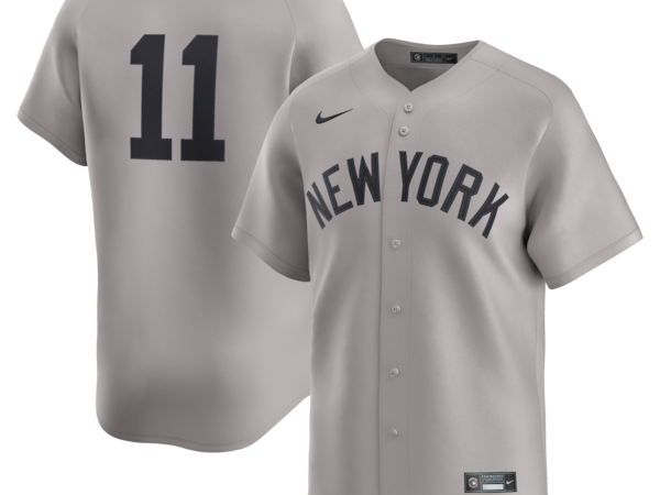 Anthony Volpe New York Yankees Nike Road Limited Player Jersey - Gray/White