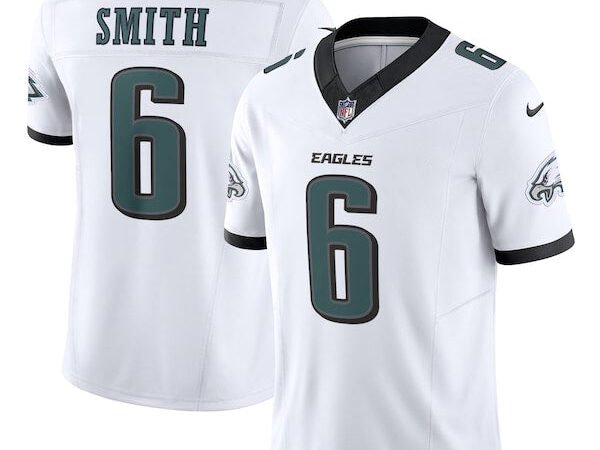 DeVonta Smith Philadelphia Eagles Nike Vapor F.U.S.E. Limited Jersey - White/Black/Green