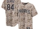Dylan Cease San Diego Padres Nike Alternate Replica Jersey - Camo