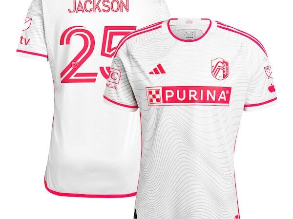 Aziel Jackson St. Louis City SC adidas 2024 The Confluence Kit Authentic Player Jersey - White