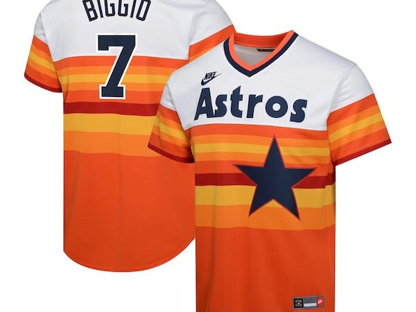 Craig Biggio Houston Astros Nike Youth Cooperstown Collection Limited Player Jersey - White