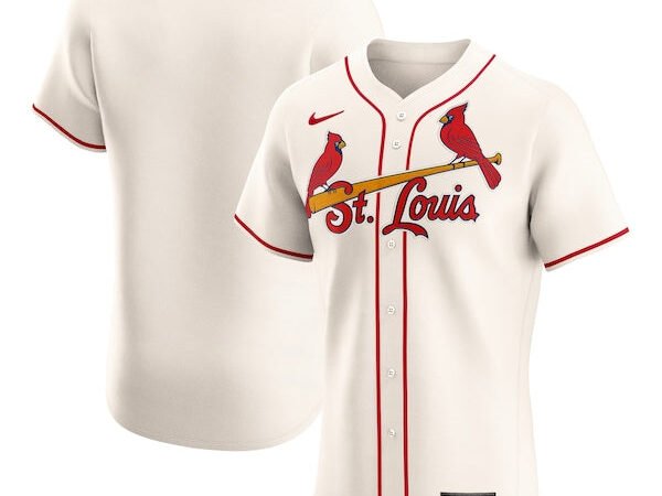 St. Louis Cardinals Nike Alternate Elite Jersey - Cream