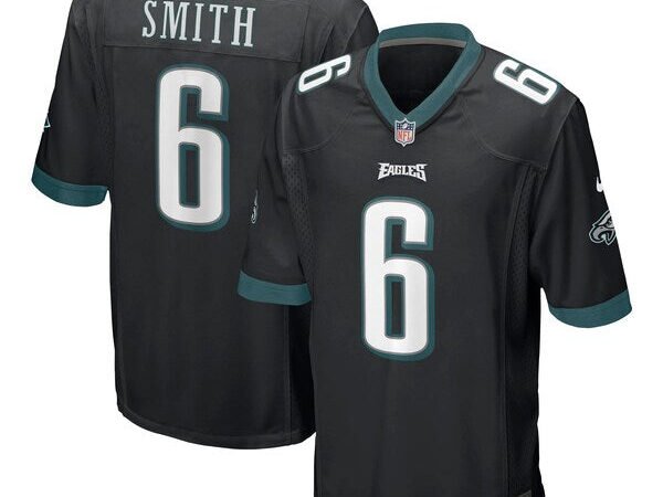 DeVonta Smith Philadelphia Eagles Nike Game Jersey - Black