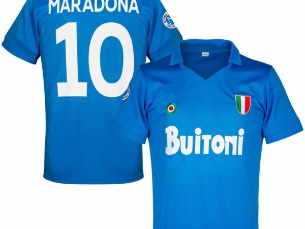 Diego Maradona Napoli Retro Home Jersey