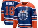 Zach Hyman Edmonton Oilers  2025 Stanley Cup Final Home Breakaway Jersey - Royal