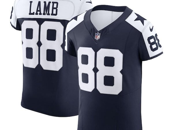 CeeDee Lamb Dallas Cowboys Nike Alternate Vapor F.U.S.E. Elite Jersey - Navy