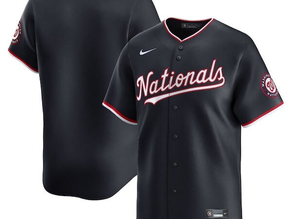 Washington Nationals Nike Alternate Limited Jersey - Navy/White