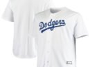 Los Angeles Dodgers Big & Tall Replica Team Jersey - White