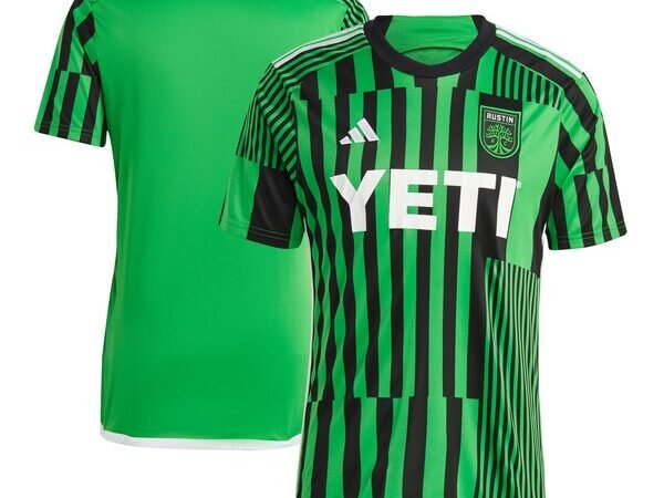 Austin FC adidas 2024 Las Voces Kit Replica Jersey - Green