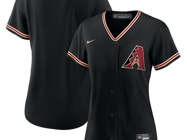 Arizona Diamondbacks Nike Women's Alternate Replica Team Jersey - Black