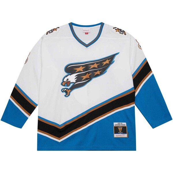 Alexander Ovechkin Washington Capitals 2005/06 Blue Line Player Jersey - White