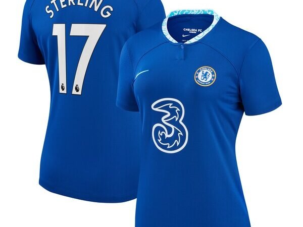 Raheem Sterling Chelsea Nike Women's 2022/23 Home Breathe Stadium Replica Player Jersey - Blue