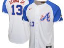 Ronald Acuña Jr. Atlanta Braves Nike Youth City Connect Limited Player Jersey - White